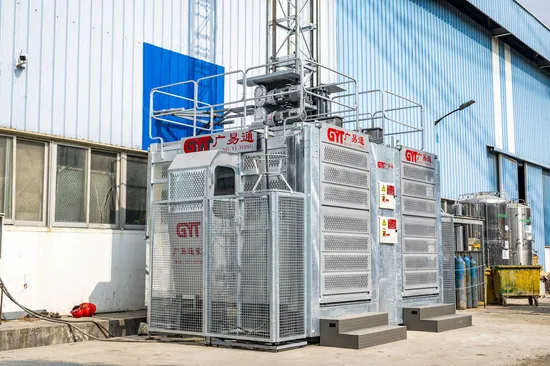 직접 공장 가격 랙 및 피니언 호이스트 / 건설 엘리베이터