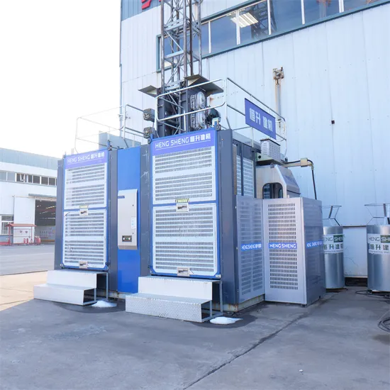 CE가 포함된 Sc200/200 건설 호이스트 건축자재 엘리베이터