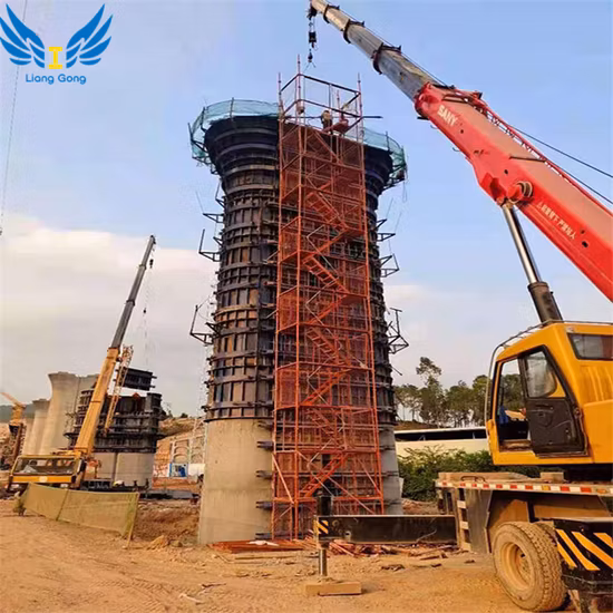 지하철 터널 건설용 고강도 안전 사다리 케이지